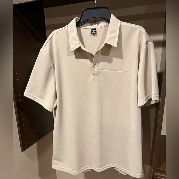 NFINITY Other - NFINITY Cream Polo Shirt Classic Comfort